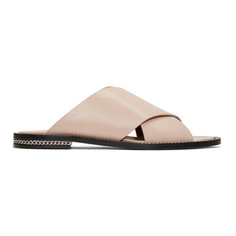 givenchy criss cross slides|Givenchy women's slides.